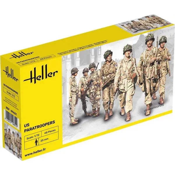HELLER 1/72 US Paratroopers