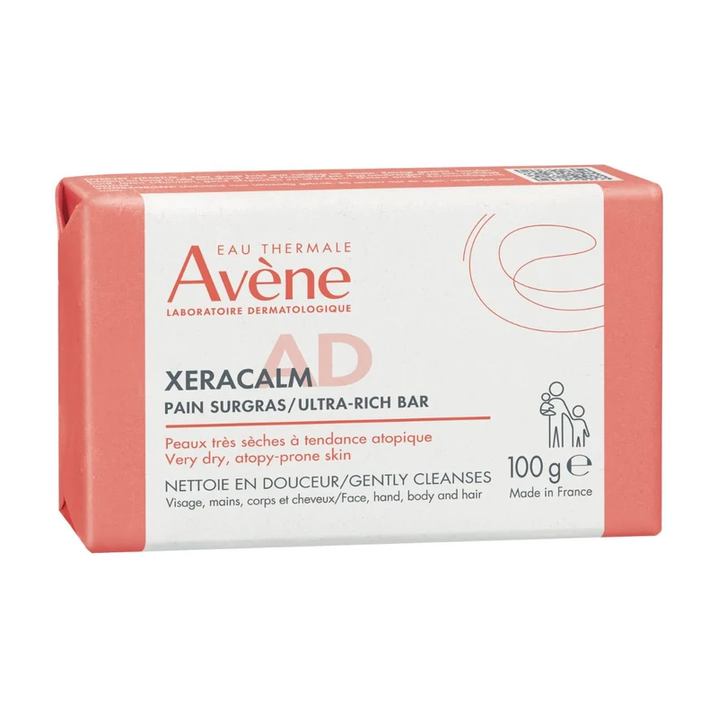 XeraCalm AD Ultra-Rich Cleansing Bar 100g