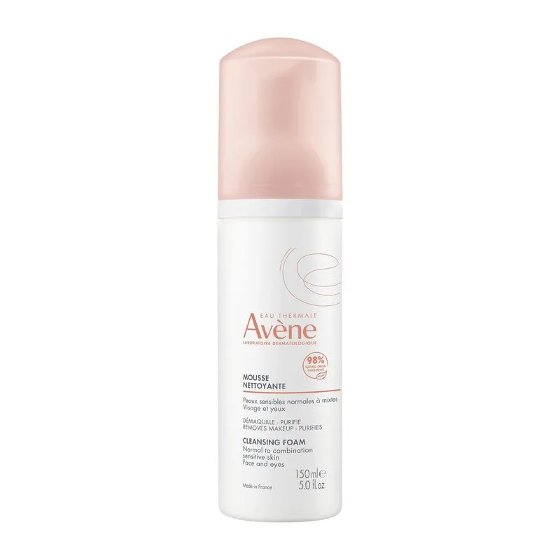 Espuma De Limpeza Avene Mousse Detergente Para Pele Asiática 150ml