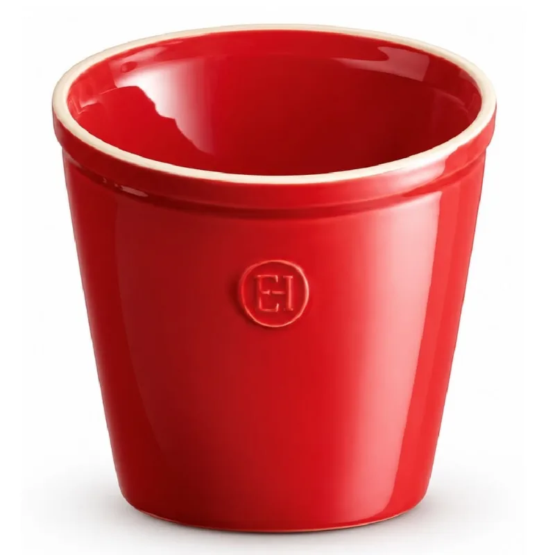 PORTA UTENSILIOS EMILE HENRY 16CM EM CERÂMICA VERMELHO 33801034