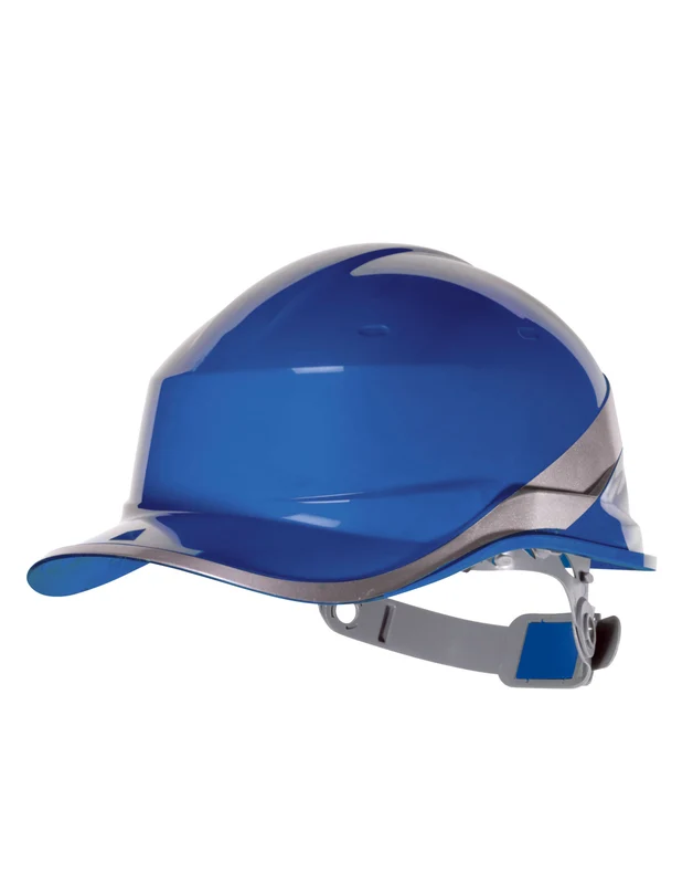 Delta Plus Hi-Vis Baseball Safety Helmet Blue / O/S