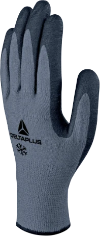 Delta Plus VE728 Thermal Gloves – Touchscreen & Cold-Resistant to -30°C Grey/Black / UK 7