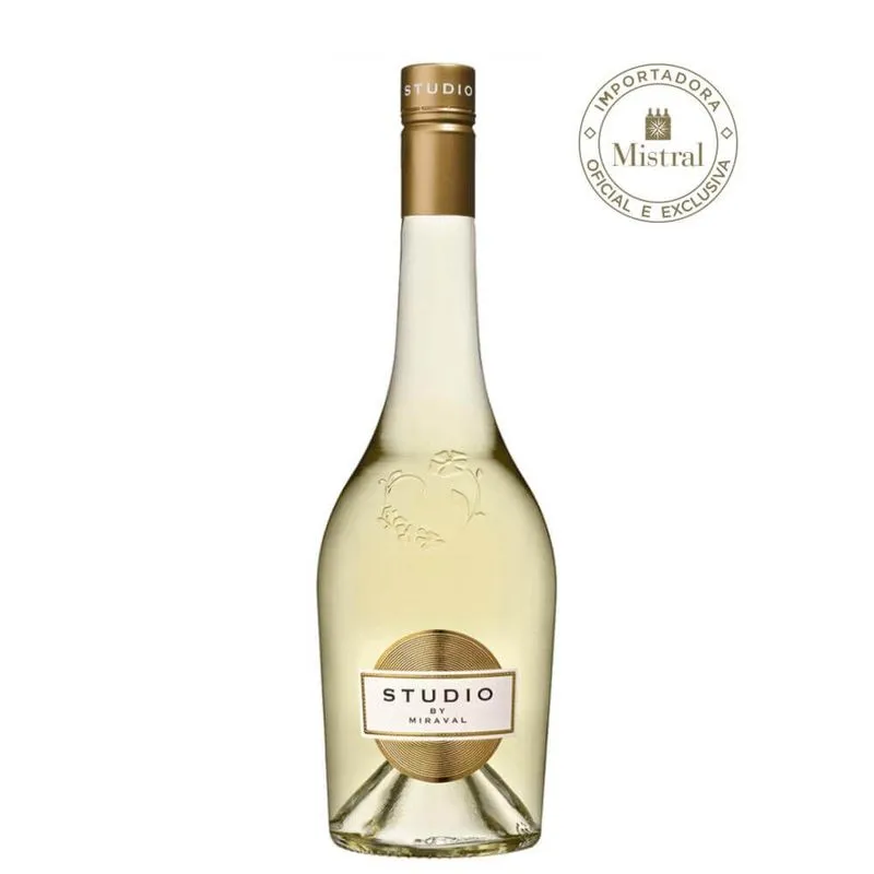 Vinho Francês Studio By Miraval Igp Mediterranée Blanc 750ml