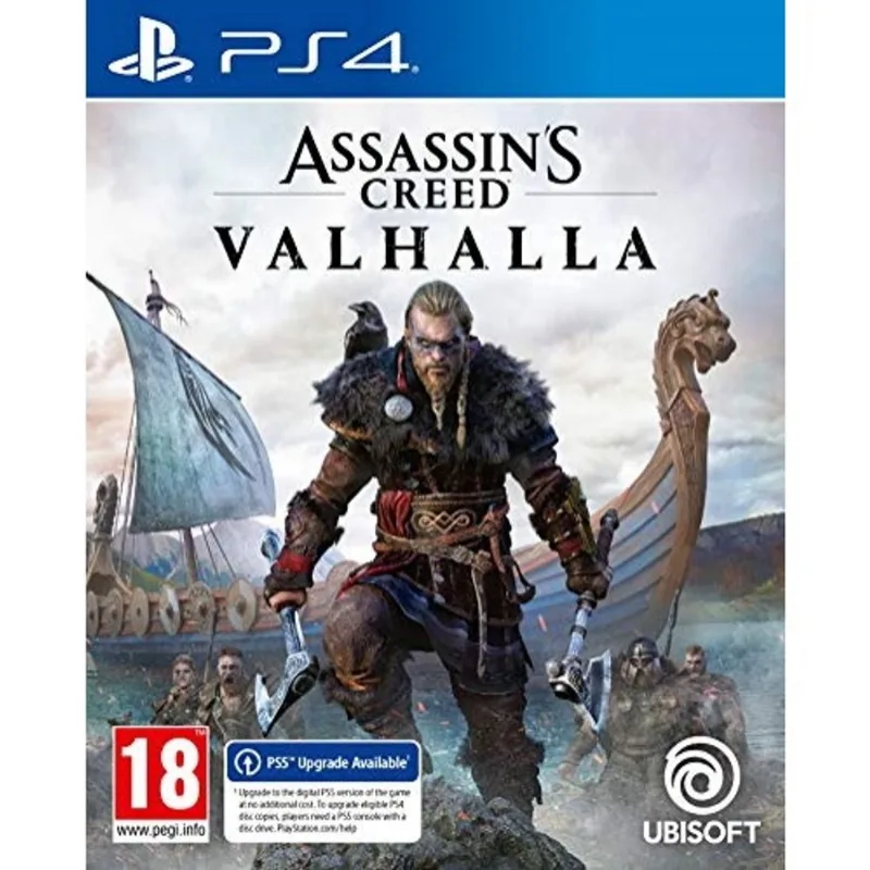 Assassin's Creed Valhalla PS4 - Edição Internacional: Ação em Vikings