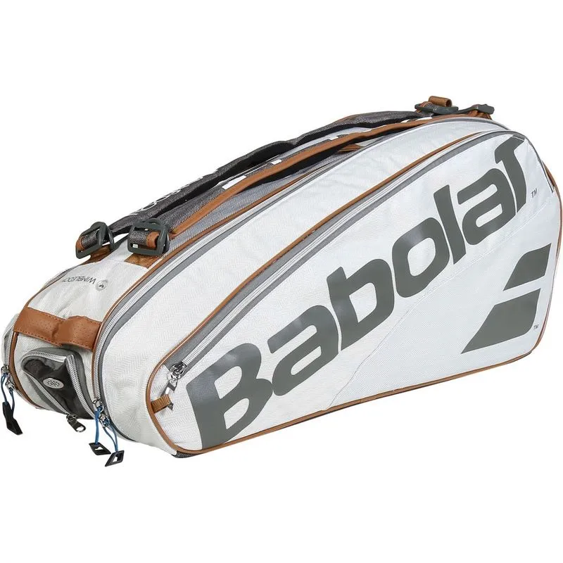 Raqueteira Babolat Wimbledon rh X6 Térmica Cinza - 2024