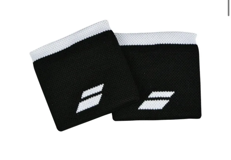 MUNHEQUEIRA BABOLAT LOGO CURTA PRETO PAR
