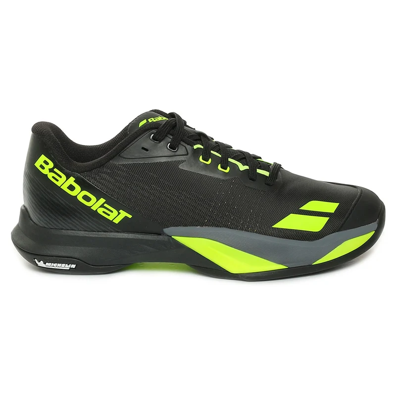 Scarpa da Tennis Uomo Babolat Jet Mach 4 Clay Nero Giallo 46