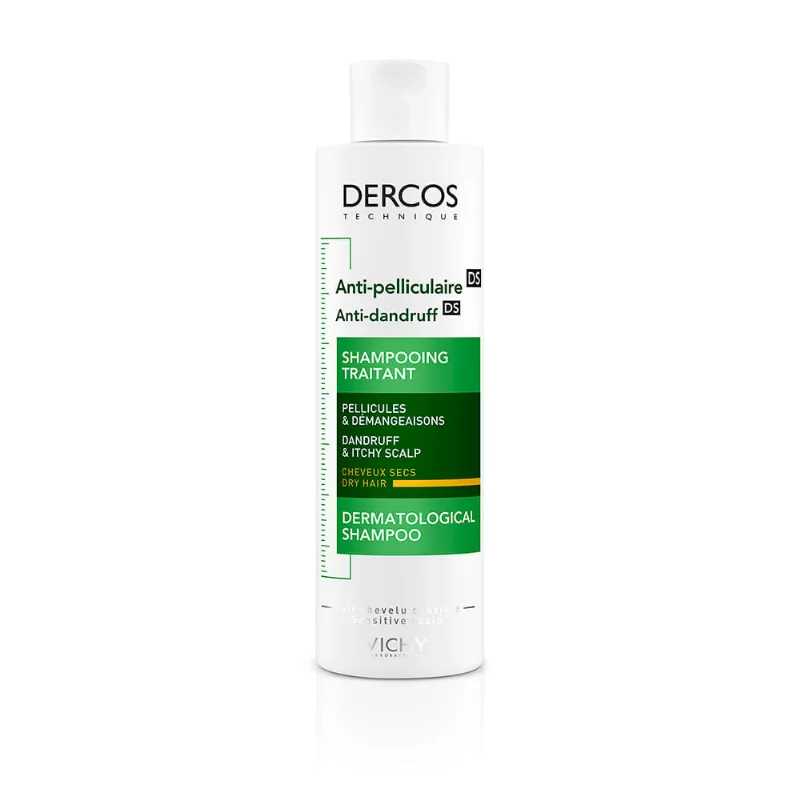 Shampoo Vichy Dercos Anti-Caspa para Cabello Seco x 200 ml