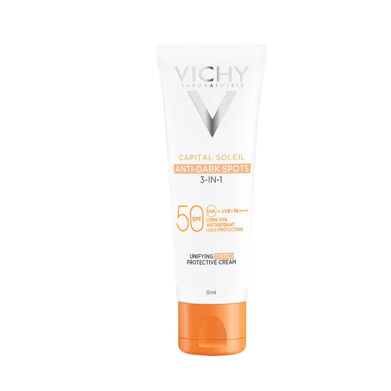 Capital Soleil Antimanchas 3 en 1 SPF50+ - Vichy 50 ml