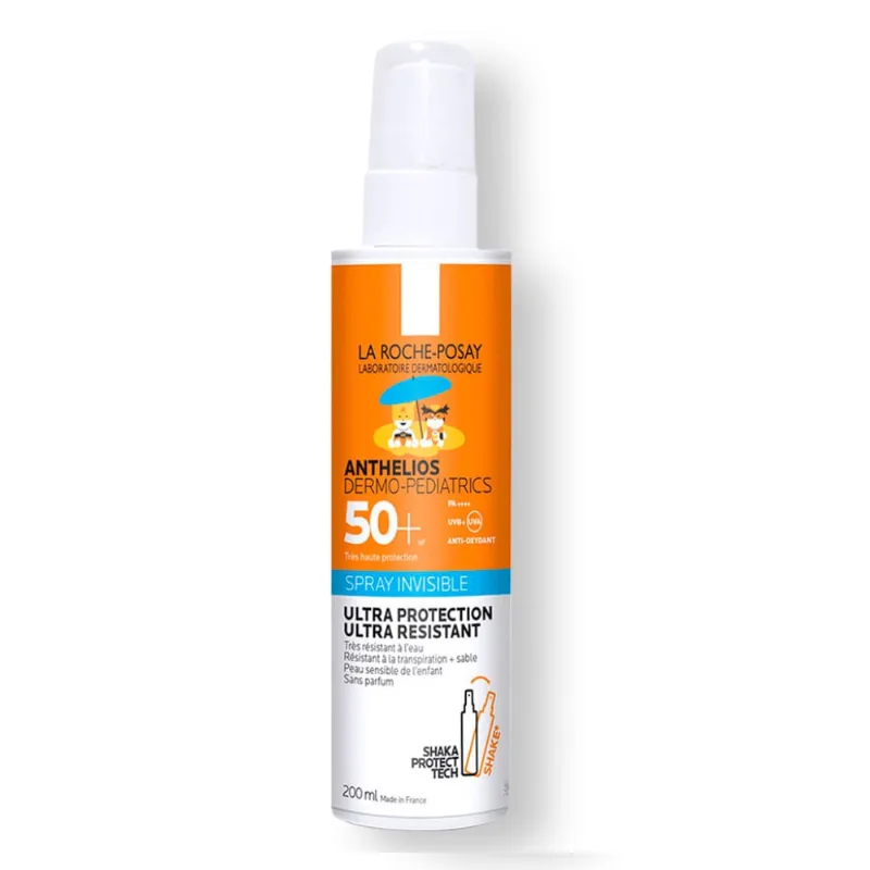 Protector Solar La Roche-Posay Anthelios Infantil Dermopediatrico Spray Invisible Spf50+ x 200 ml