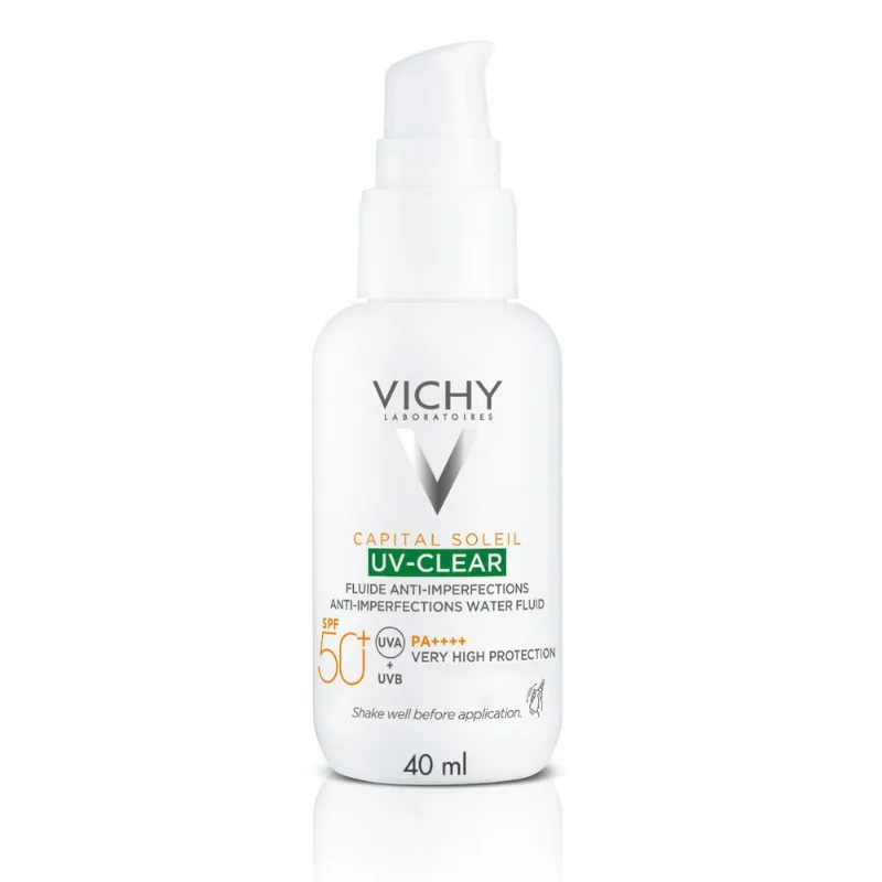 Capital Soleil UV Clear SPF 50+ Protector Solar 40ml - Vichy 40 ml