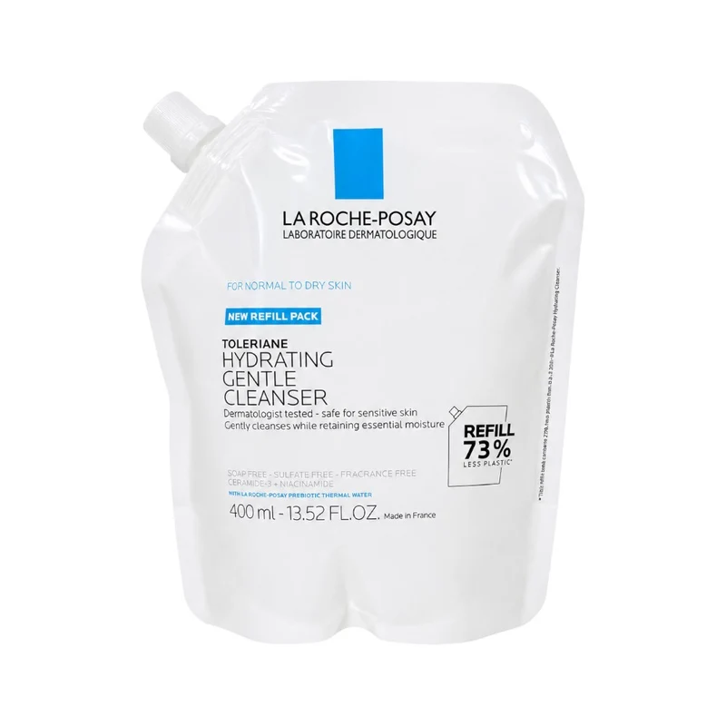 LA ROCHE-POSAY TOLERIANE HYDRATING CLEANSER REFILL 400ML