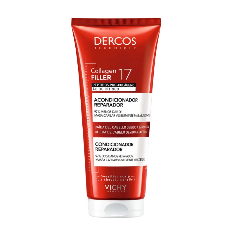 Acondicionador Dercos Collagen 17 Filler - Vichy 200 ml