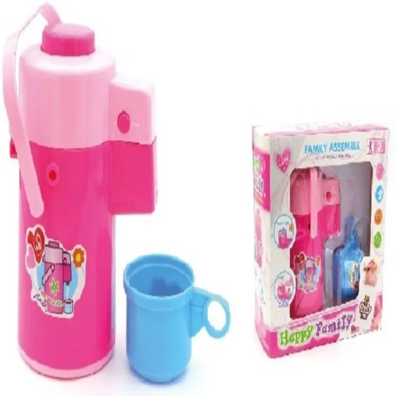 MINI GARRAFA TERMICA INFANTIL BRINQUEDO DIDATICO PARA CHA CAFE COZINHA CRIANÇA BONECA
