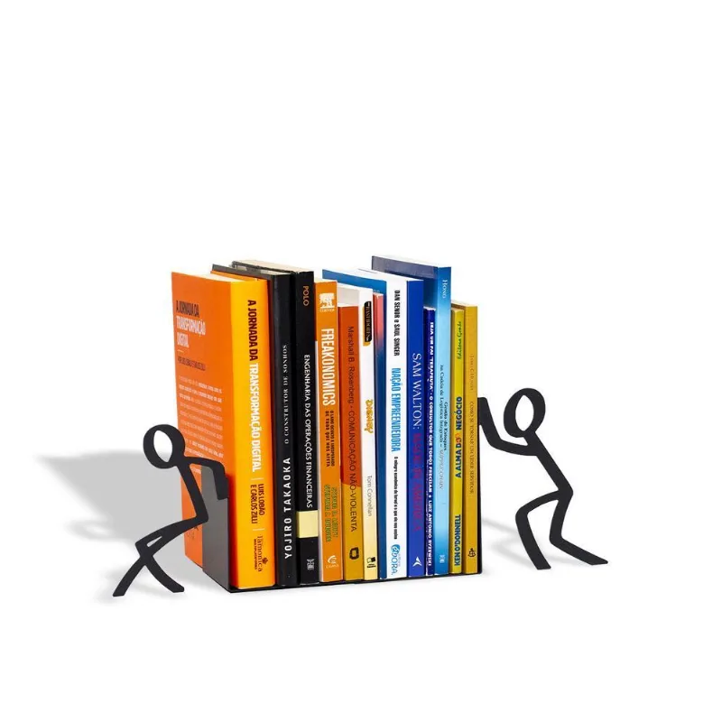 Suporte Porta Livros Toni Aparador Decorativo Divertido Para Escritorio Quarto Sala