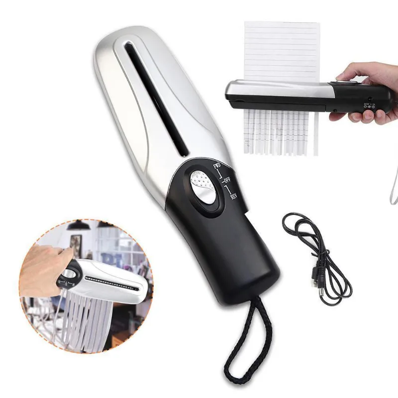 Fragmentadora De Papel Triturador Cortador Usb Pilhas Bivolt