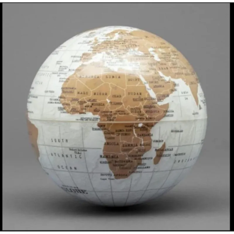 Globo Infantil Luminária Mapa-múndi Led Giratória