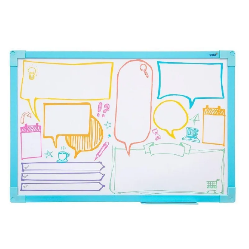 PLANNER QUADRO LOUSA ORGANIZADOR DE TAREFAS DIARIAS SEMANAL MENSAL GRANDE 60X40 STALO