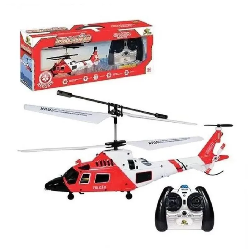 Helicoptero De Controle Remoto 2 Canais Giroscopio