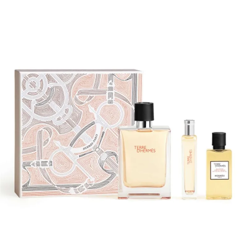 TERRE D'HERMÈS Terre D'Hermes EDT 100 ml + Shower Gel 40 ml + EDT 15 ml
