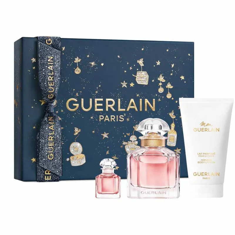 Guerlain Mon Coffret Perfume Feminino EDP + Body Lotion Kit