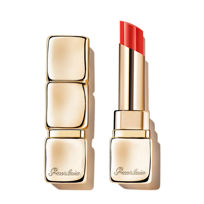Kiss Kiss Shine Bloom Lipstick 519 Floral Brick