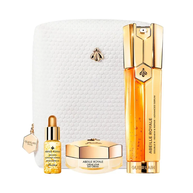 Abeille Royale Double R Advanced Serum Ed. Limitada Abeille Royale Double R Advanced Serum 50 ml + Lifting Oil 5ml + Day Cream 15 ml y Pouch