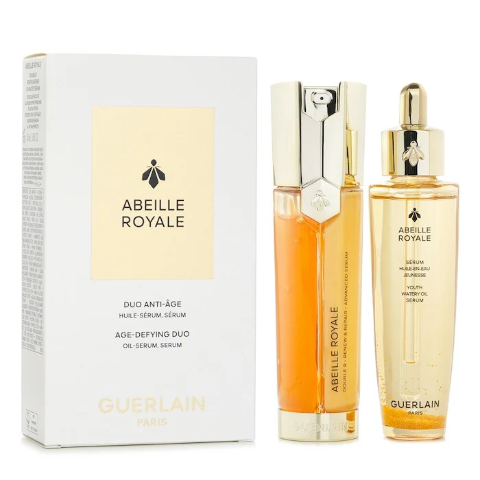 Abeille Royale Set (1 X Youth Watery Oil Serum 50ml + 1 X Double R Renew &amp; Repair Serum 50ml) - 2pcs