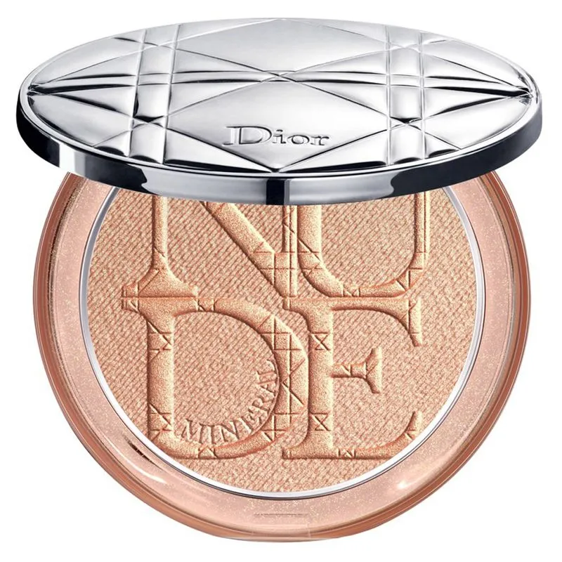 Pó iluminador Dior - Diorskin Mineral Nude Glow 001 Nude