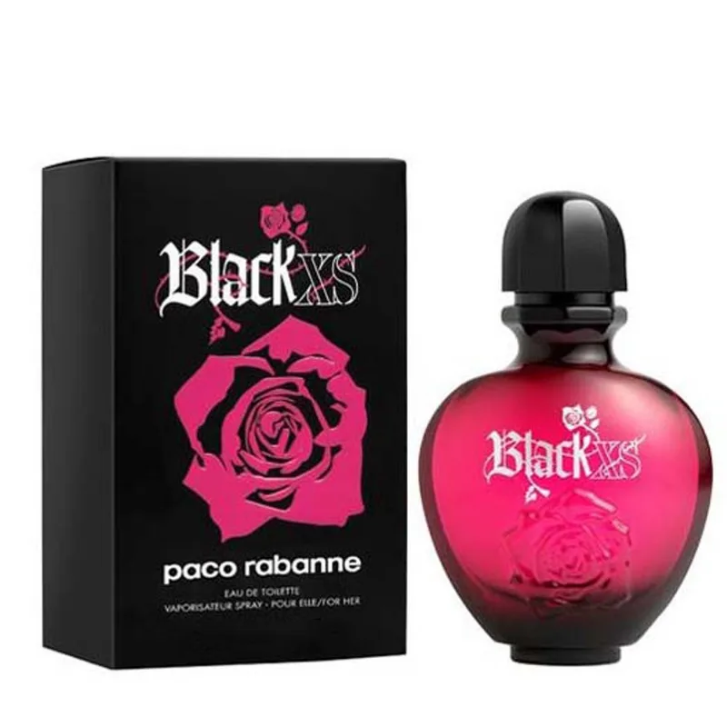 Black Xs Paco Rabanne Fem Edt 30ml - Primeira Edição
