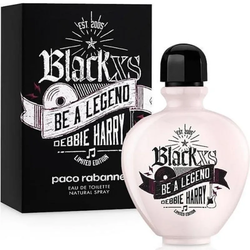 Paco Rabanne Xs Black Be A Legend Debbie Harry Feminino Eau De Toilette 50ml