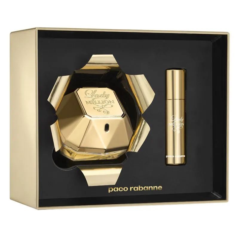 Rabanne Lady Million Xmas Collector Kit - Perfume Feminino EDP + Desodorante Kit