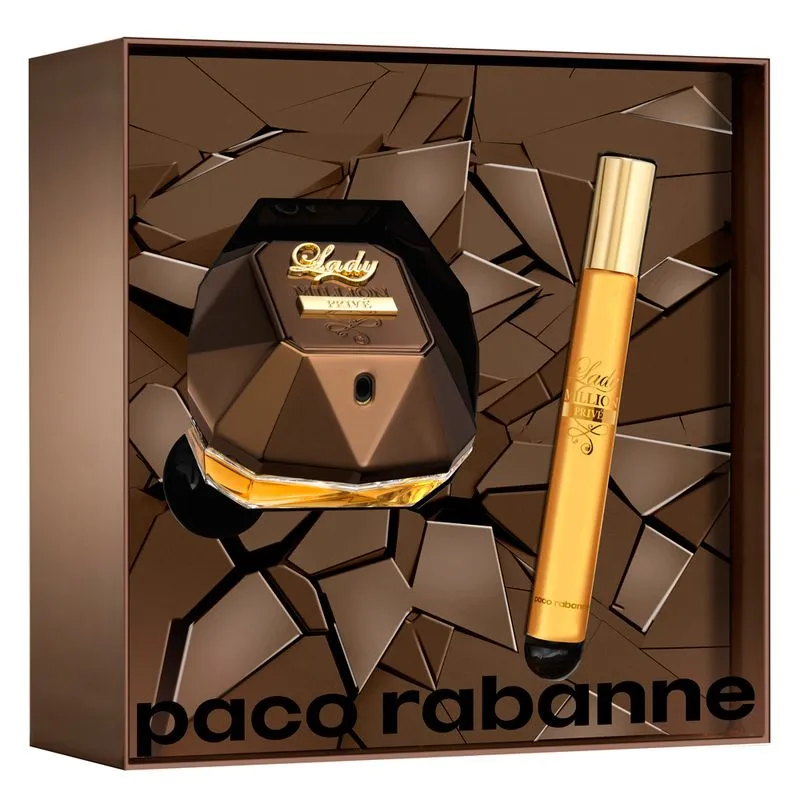 Rabanne Lady Million Privé Kit - Eau de Parfum + Travel Size Kit