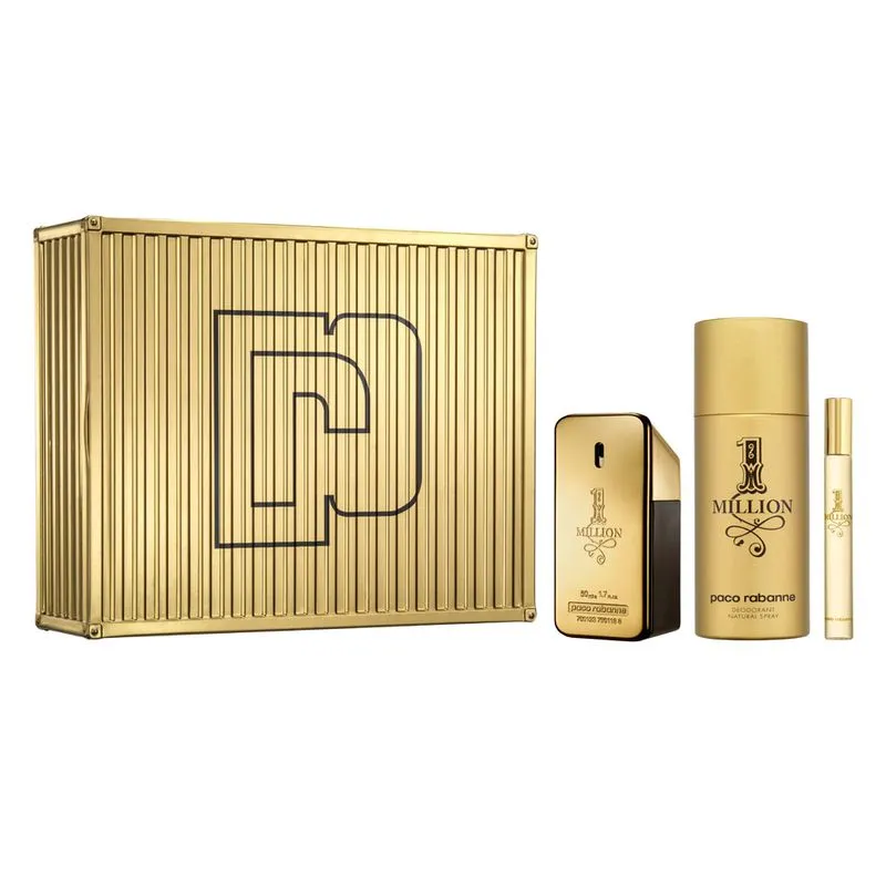 Rabanne 1 Million Kit - Eau de Toilette + Desodorante + Travel Size Kit