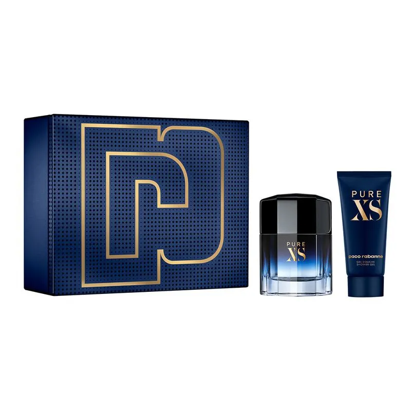 Rabanne Pure XS Kit – Perfume Masculino EDT + Gel de Banho Kit