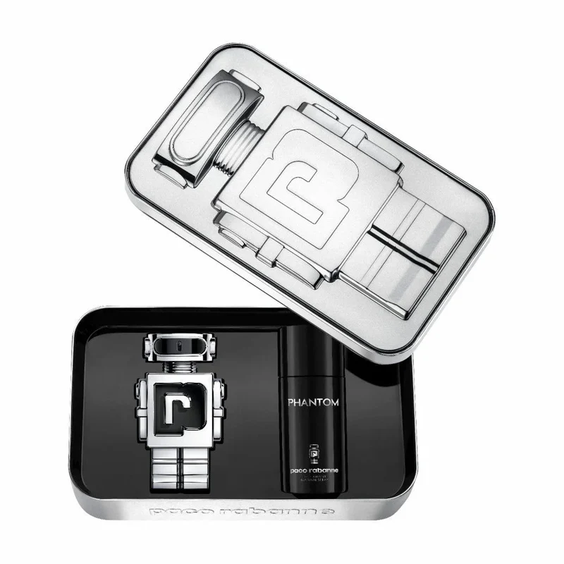 Set Paco Rabanne: Phantom, Eau De Toilette, For Men, 100 ml + Phantom, Deodorant Spray, For Men, 150 ml