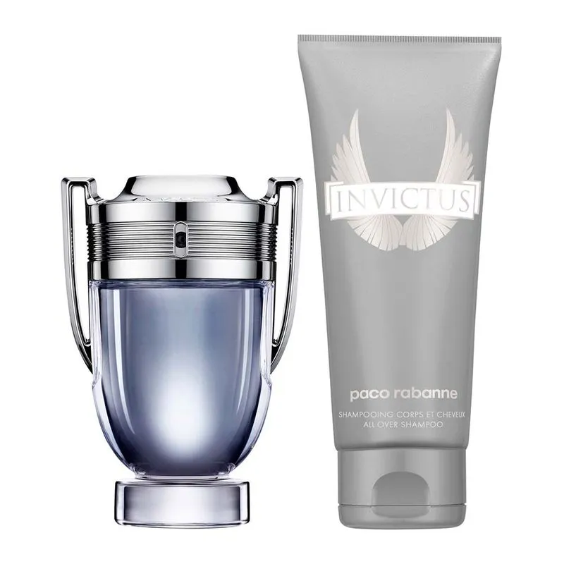 Rabanne Invictus Kit – Perfume Masculino + Gel de Banho Kit