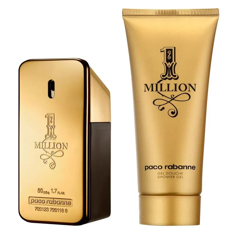 Rabanne 1 Million Kit – Perfume Masculino + Gel de Banho Kit