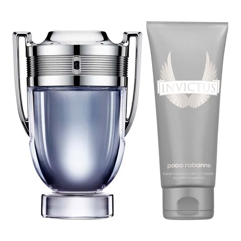 Rabanne Invictus Kit – Perfume Masculino + Gel de Banho Kit