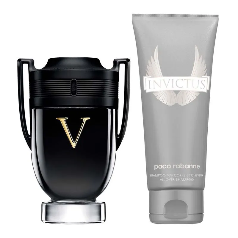 Rabanne Invictus Victory Kit – Perfume Masculino + Gel de Banho Kit