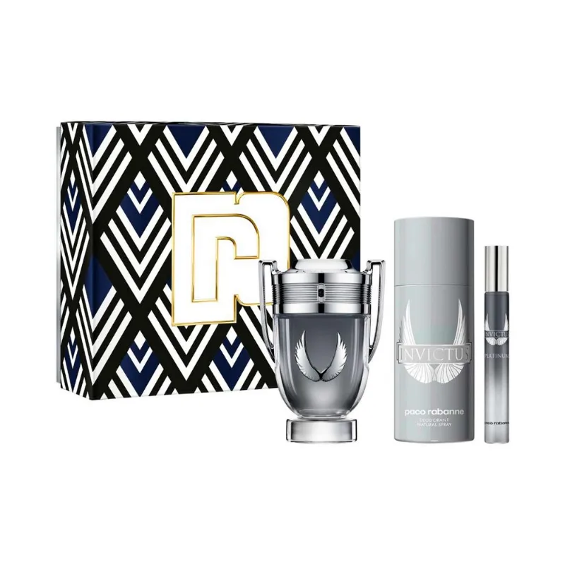 Invictus Platinum EDP 100 ml + DEO 100 ml + EDP 10 ml