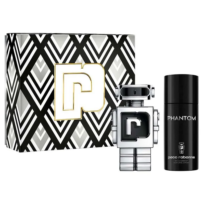 Rabanne Phantom Coffret Kit - Perfume Masculino EDT + Desodorante Kit