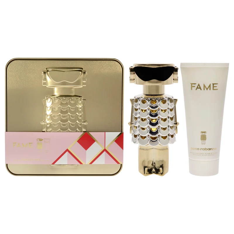 Paco Rabanne Fame by Paco Rabanne for Women - 2 Pc Gift Set 2.7oz EDP Spray, 3.4oz Body Lotion 2 Pc Gift Set