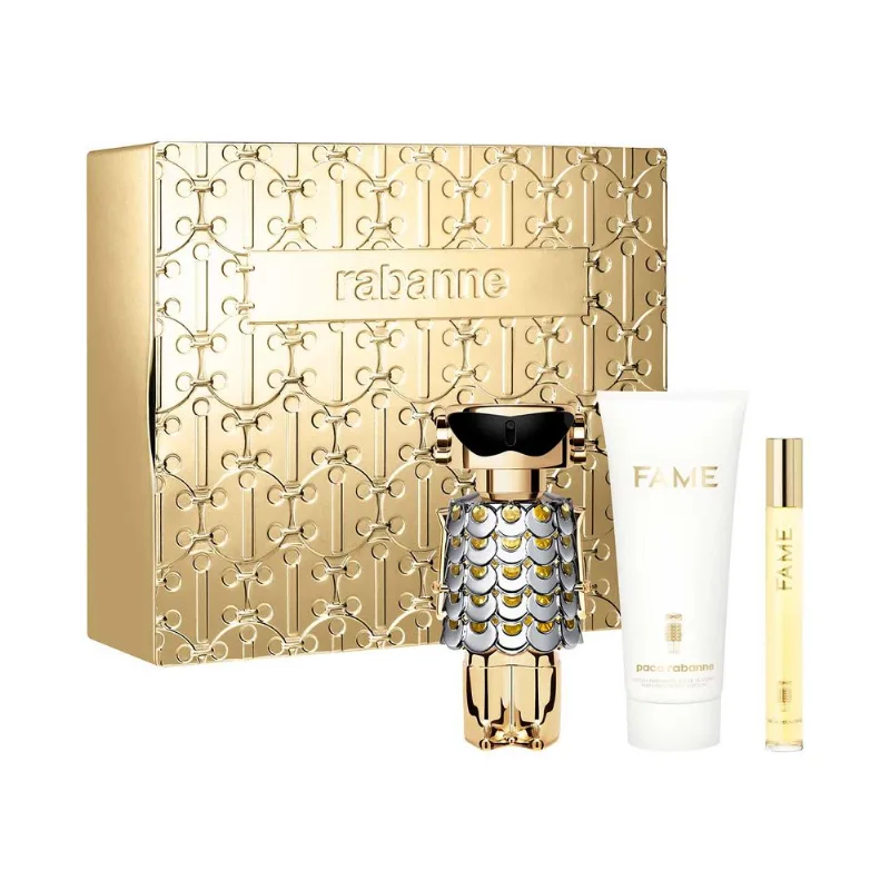 Fame EDP 80 ml + Body Lotion 100 ml y EDP 10 ml