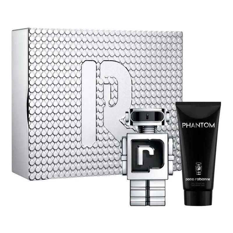 Rabanne Phantom Coffret - Perfume Masculino EDT + Gel de Banho Kit
