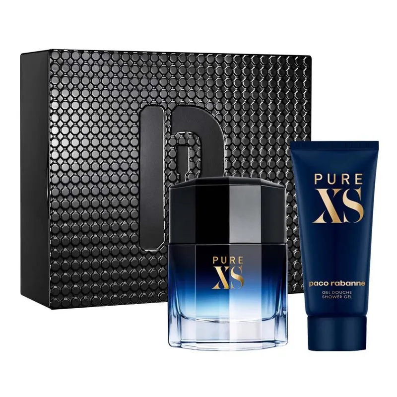 Rabanne Pure XS For Him Coffret - Perfume Masculino EDT + Gel de Banho Kit
