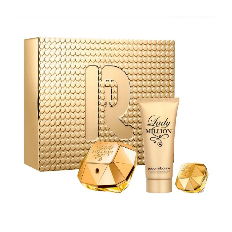 Lady Million EDP 80 ml + EDP 10 ml + EDP 5 ml