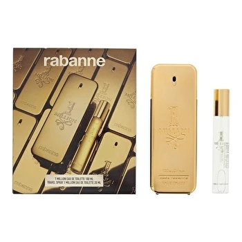Paco Rabanne 1 Million Eau De Toilette Spray + Eau De Toilette Spray 20ml Set 100ml 100ml