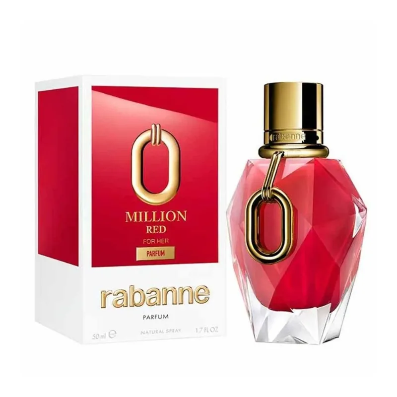 Million Red For Her Rabanne Feminino Parfum 50Ml
