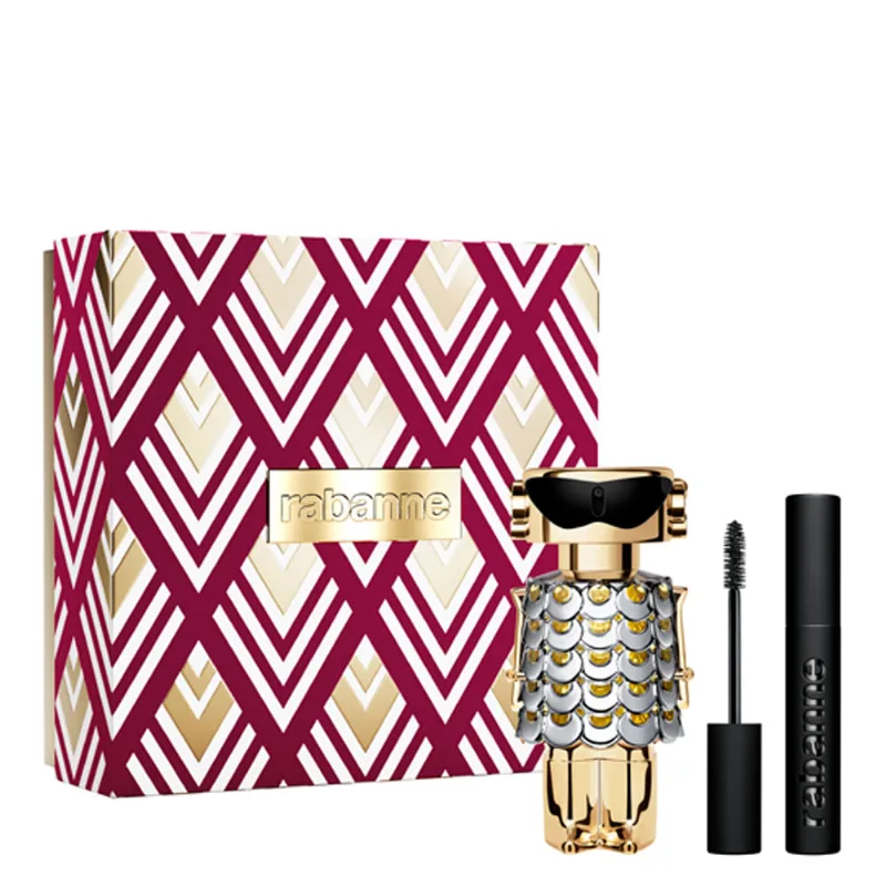 Kit Perfume Rabanne Fame Feminino - Eau de Parfum 50ml + Máscara para Cílios Rockstar Kit